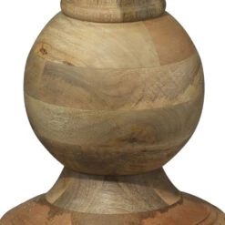 Budapest 72 Inch 150 Watt Natural Wood Floor Lamp Portable Light -Home Lighting 1buda flwd 3