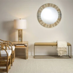 Cloudscape 33 Inch 150.00 Watt Taupe & Slate Lacquer W/ Antique Gold Leafed Metal Table Lamp Portable Light -Home Lighting 1clou tlta 4