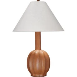 Cole 30.5 Inch 150.00 Watt Tan Table Lamp Portable Light