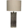 Column 30 Inch 150.00 Watt Grey Table Lamp Portable Light -Home Lighting 1colu tlgh