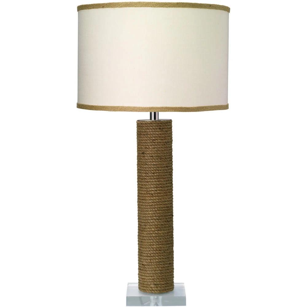 Cylinder Rope 28 Inch 150.00 Watt Jute Table Lamp Portable Light 3 Cylinder Rope 28 Inch 150.00 Watt Jute Table Lamp Portable Light