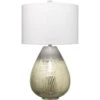 Damsel 28 Inch 150.00 Watt Etched Mercury Glass Table Lamp Portable Light -Home Lighting 1dams mdmg