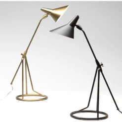 Franco Tri-Pod 33 Inch 60.00 Watt Oil Rubbed Bronze Table Lamp Portable Light -Home Lighting 1fran tlob 2