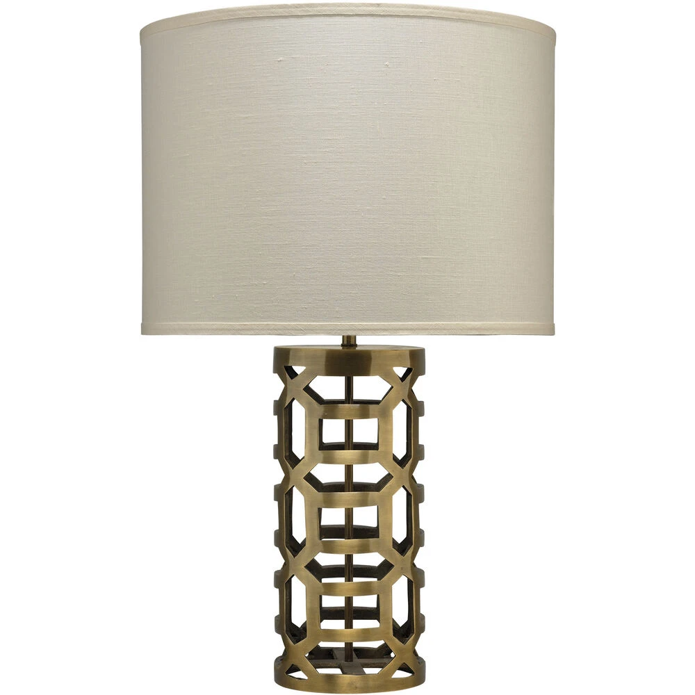 Labyrinth 30 Inch 150.00 Watt Antique Brass Metal Table Lamp Portable Light 3 Labyrinth 30 Inch 150.00 Watt Antique Brass Metal Table Lamp Portable Light
