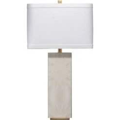 Reflection 28 Inch 150.00 Watt Horn Lacquer W/ Gold Leaf Accents Table Lamp Portable Light