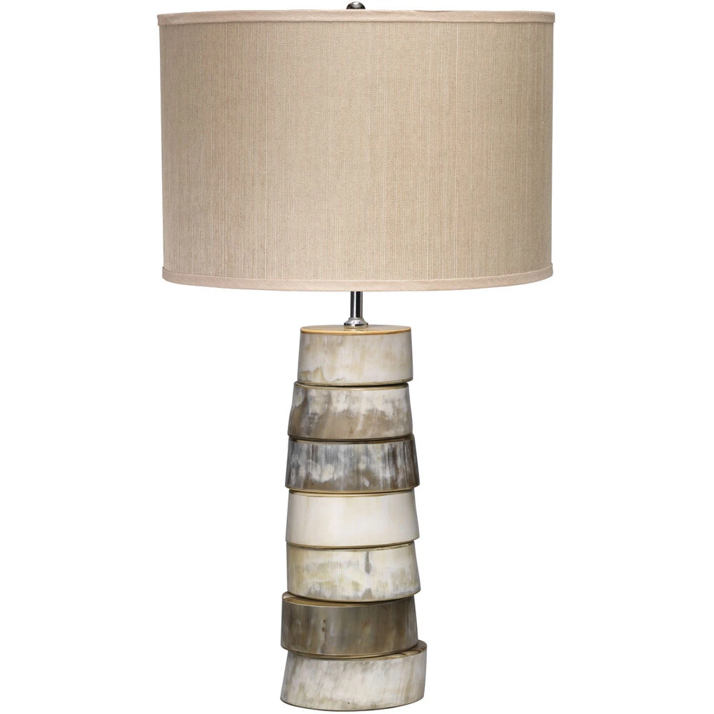 Stacked Horn 27 Inch 150 Watt Horn Table Lamp Portable Light 3 Stacked Horn 27 Inch 150 Watt Horn Table Lamp Portable Light