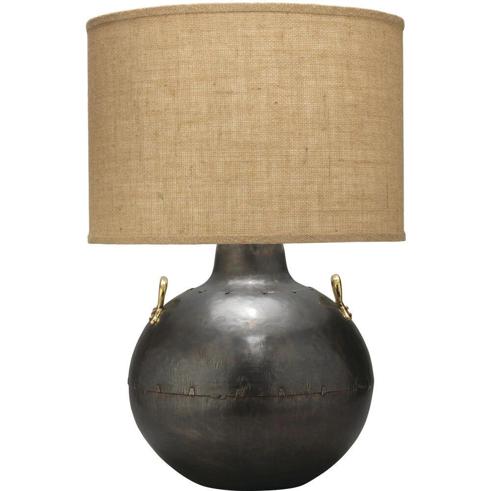 Two Handled Kettle 25 Inch 150.00 Watt Iron Table Lamp Portable Light 3 Two Handled Kettle 25 Inch 150.00 Watt Iron Table Lamp Portable Light