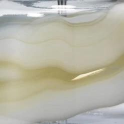 Ursula 26 Inch 150.00 Watt Blue Swirl Glass Table Lamp Portable Light -Home Lighting 1ursu tlbl 1