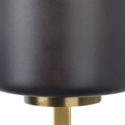 Blueprint 1 Light 5 Inch Antique Brass & Grey Frosted Glass Wall Sconce Wall Light -Home Lighting 4blue scabgr 3