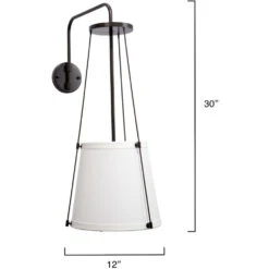 California 1 Light 12 Inch Oil Rubbed Bronze Wall Sconce Wall Light -Home Lighting 4cali obow 2