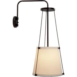 California 1 Light 12 Inch Oil Rubbed Bronze Wall Sconce Wall Light -Home Lighting 4cali obow 6