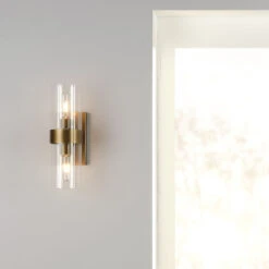 Chatham 2 Light 5 Inch Antique Brass Wall Sconce Wall Light -Home Lighting 4chat scab 4