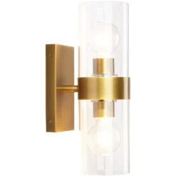 Chatham 2 Light 5 Inch Antique Brass Wall Sconce Wall Light -Home Lighting 4chat scab 7