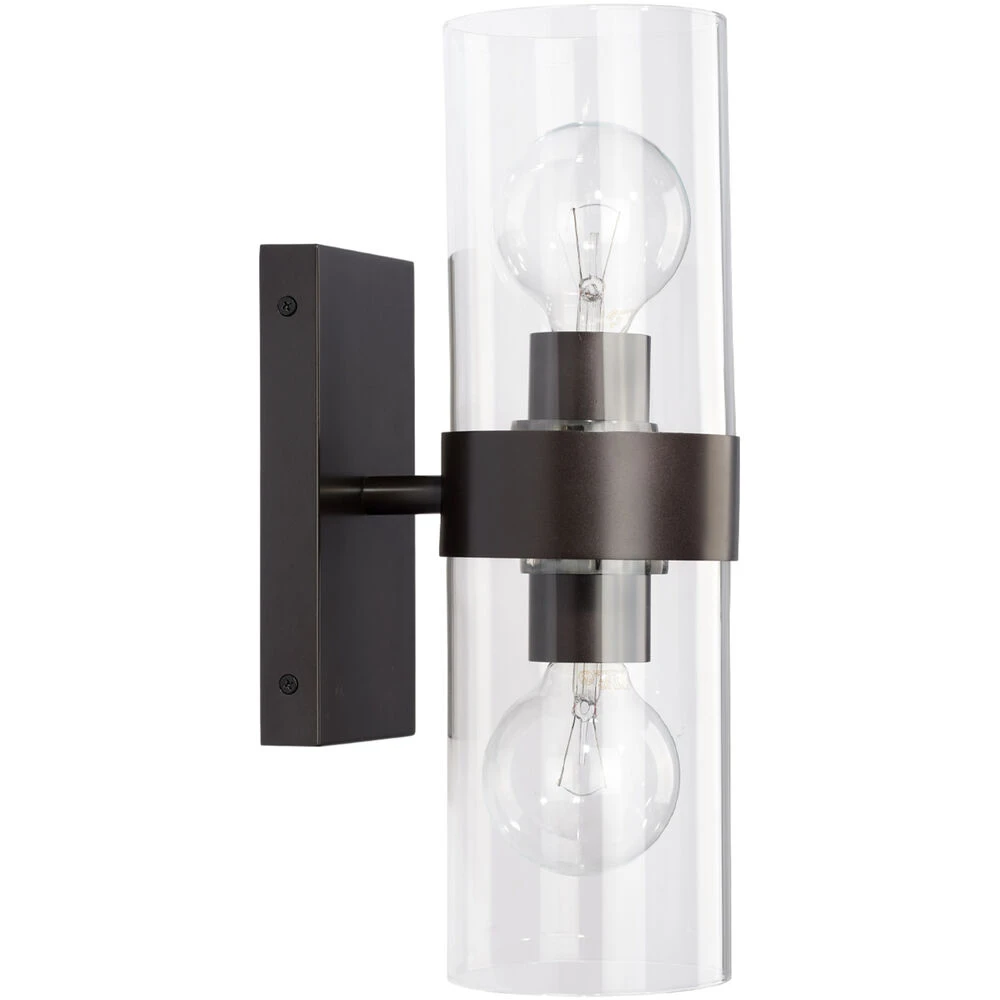 Chatham 2 Light 5 Inch Oil Rubbed Bronze Wall Sconce Wall Light 8 Chatham 2 Light 5 Inch Oil Rubbed Bronze Wall Sconce Wall Light - Image 6