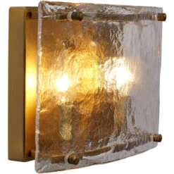 Glenn 2 Light 14 Inch Antique Brass Double Wall Sconce Wall Light -Home Lighting 4glen dbab 6