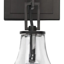 Tear Drop 1 Light 8 Inch Clear Glass & Oil Rubbed Bronze Metal Wall Sconce Wall Light -Home Lighting 4tear scob 3