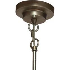 Calypso 4 Light 30 Inch Champagne Leaf W/ Gold Leaf Trim Three Tier Chandelier Ceiling Light -Home Lighting 5caly chch 2