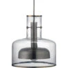Clyde 1 Light 14 Inch Clear With Gun Metal Pendant Ceiling Light -Home Lighting 5clyd clgm
