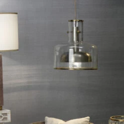 Clyde 1 Light 14 Inch Clear With Gun Metal Pendant Ceiling Light -Home Lighting 5clyd clgm 8