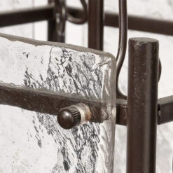 Glenn 4 Light 14 Inch Bronze And Oil Rubbed Bronze Chandelier Ceiling Light, Small -Home Lighting 5glen smob 3