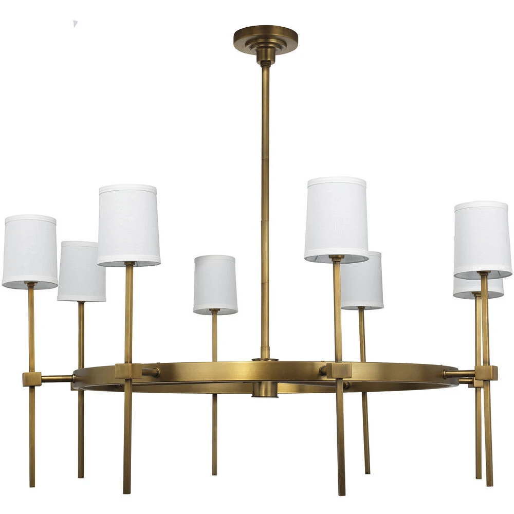 Minerva 8 Light 48 Inch Antique Brass Chandelier Ceiling Light 3 Minerva 8 Light 48 Inch Antique Brass Chandelier Ceiling Light
