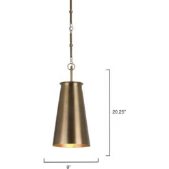 Nara 1 Light 6 Inch Antique Brass Pendant Ceiling Light -Home Lighting 5nara brass 5