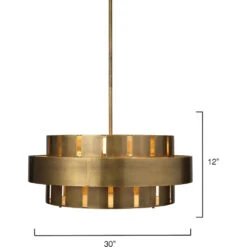 Orbit 4 Light 30 Inch Antique Brass Chandelier Ceiling Light -Home Lighting 5orbi lgab 5