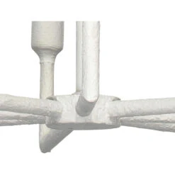 Park 8 Light 32 Inch White Gesso Chandelier Ceiling Light -Home Lighting 5park chwh 9