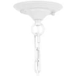 Porous 1 Light 11.75 Inch Textured Matte White Pendant Ceiling Light -Home Lighting 5poro lgwh 2