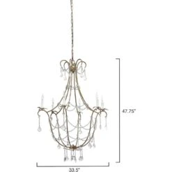 Scarlett 12 Light 34 Inch Champagne And Clear Chandelier Ceiling Light 11 Scarlett 12 Light 34 Inch Champagne And Clear Chandelier Ceiling Light -Home Lighting 5scar cham 2