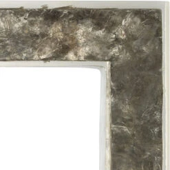 Acropolis 27 Inch 100.00 Watt Grey & Champagne Leaf Table Lamp Portable Light -Home Lighting 9acrotlgrch close up 1