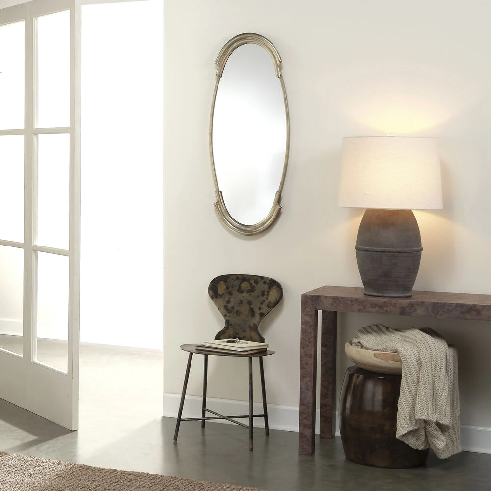 Antiquity 32 Inch 150.00 Watt Dark Grey Table Lamp Portable Light 7 Antiquity 32 Inch 150.00 Watt Dark Grey Table Lamp Portable Light - Image 5