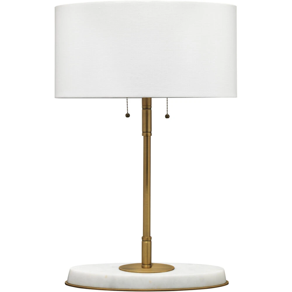 Barcroft 28 Inch 25.00 Watt Antique Brass & White Table Lamp Portable Light 3 Barcroft 28 Inch 25.00 Watt Antique Brass & White Table Lamp Portable Light