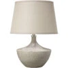 Basketweave 22 Inch 150.00 Watt Off White Table Lamp Portable Light -Home Lighting 9baskwhc255m 1