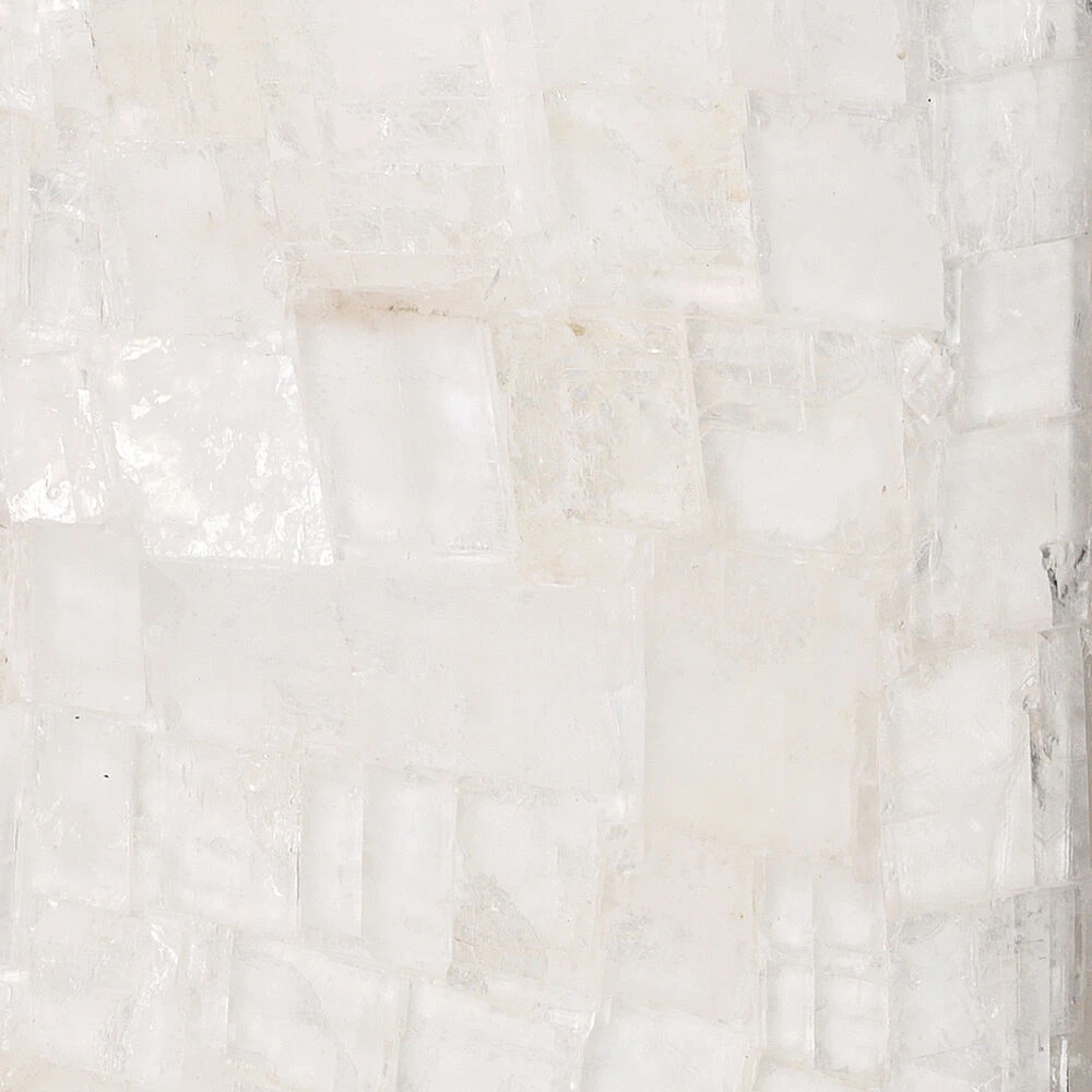 Caesar 27 Inch 100.00 Watt White & Gold Leaf Table Lamp Portable Light 5 Caesar 27 Inch 100.00 Watt White & Gold Leaf Table Lamp Portable Light - Image 3