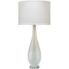 Dewdrop 35 Inch 150.00 Watt Sky Blue Glass Table Lamp Portable Light 2 Dewdrop 35 Inch 150.00 Watt Sky Blue Glass Table Lamp Portable Light -Home Lighting 9dewdblc131c