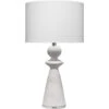 Guardian 27 Inch 150.00 Watt White Speckled Terrazzo Table Lamp Portable Light -Home Lighting 9guardianwh