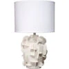 Helios 30.5 Inch 150.00 Watt White Table Lamp Portable Light -Home Lighting 9heliostlwh