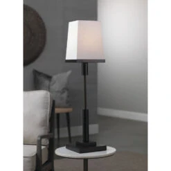 Jud 32 Inch 40.00 Watt Oiled Rubbed Bronze Table Lamp Portable Light 9 Jud 32 Inch 40.00 Watt Oiled Rubbed Bronze Table Lamp Portable Light -Home Lighting 9judobsq131s 8