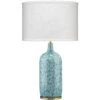 Madeline 26 Inch 150.00 Watt Blue Ceramic Table Lamp Portable Light -Home Lighting 9madebld131m 1
