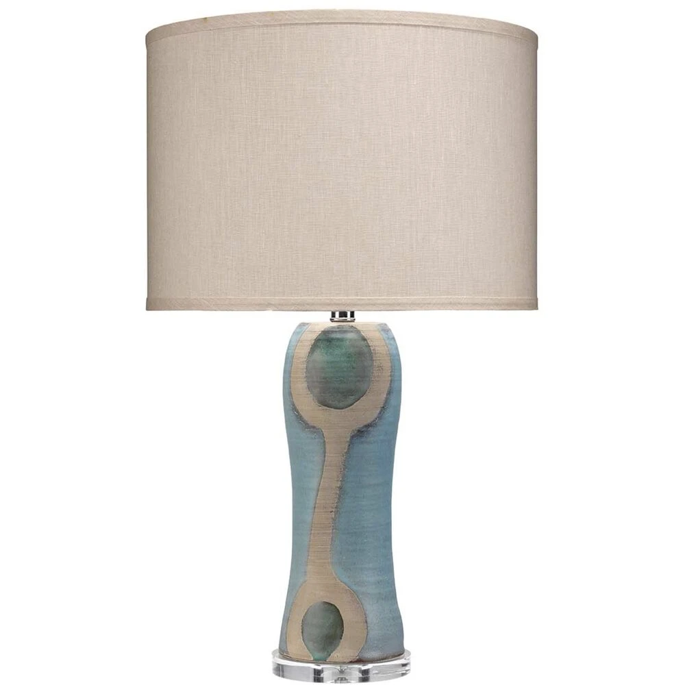 Maryln 28 Inch 150.00 Watt Blue / Black / Natural Table Lamp Portable Light 3 Maryln 28 Inch 150.00 Watt Blue / Black / Natural Table Lamp Portable Light