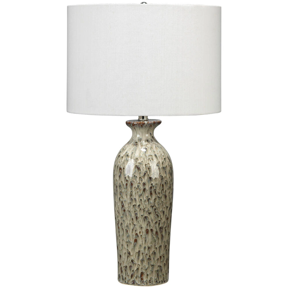 Nomad 30 Inch 100.00 Watt Brown Reactive Glaze Ceramic Table Lamp Portable Light 3 Nomad 30 Inch 100.00 Watt Brown Reactive Glaze Ceramic Table Lamp Portable Light