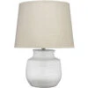 Trace 26 Inch 150.00 Watt White Table Lamp Portable Light -Home Lighting 9tracesmtlwh 1