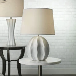 Urchin 28 Inch 150.00 Watt Matte White Table Lamp Portable Light 7 Urchin 28 Inch 150.00 Watt Matte White Table Lamp Portable Light -Home Lighting 9urchtlwhite 2