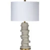 Alignment 26.5 Inch 100.00 Watt Cement Table Lamp Portable Light 2 Alignment 26.5 Inch 100.00 Watt Cement Table Lamp Portable Light -Home Lighting ls9alignmegr 1