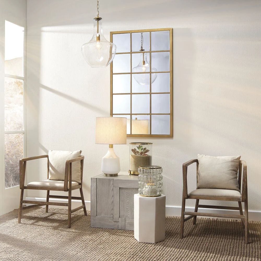 Amelia 24.5 Inch 100.00 Watt White Table Lamp Portable Light 7 Amelia 24.5 Inch 100.00 Watt White Table Lamp Portable Light - Image 5