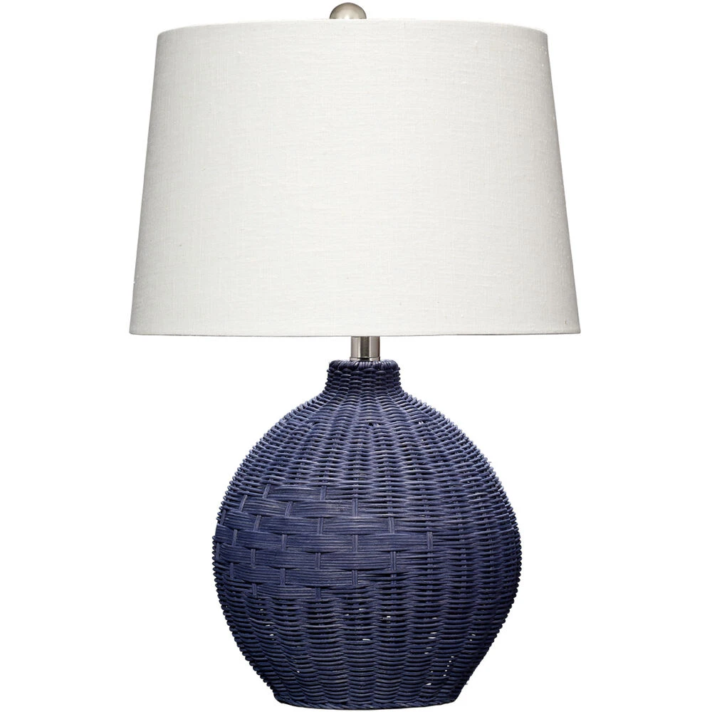 Cape 22 Inch 150.00 Watt Indigo Blue Table Lamp Portable Light 3 Cape 22 Inch 150.00 Watt Indigo Blue Table Lamp Portable Light