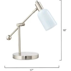 Draft 18 Inch 25.00 Watt Blue Task Lamp Portable Light -Home Lighting ls9draftnibl 2