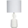 Flinstone 23.25 Inch 100.00 Watt White Table Lamp Portable Light 1 Flinstone 23.25 Inch 100.00 Watt White Table Lamp Portable Light -Home Lighting ls9flinstowh 1