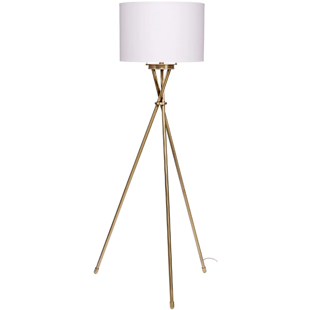 Manny 64 Inch 100.00 Watt Antique Brass Floor Lamp Portable Light 3 Manny 64 Inch 100.00 Watt Antique Brass Floor Lamp Portable Light